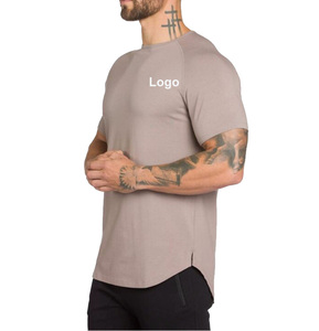T-shirt unisexe écologique collection été, jersey décontracté grande taille pour homme, 100% coton 220 GSM, impression de logo personnalisée - Product Image 3