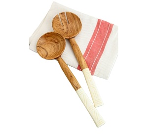 Premium Design <b>Salad</b> Server With Bone Handle Wooden <b>Salad</b> Server Bone <b>Salad</b> Server <b>Salad</b> <b>Tools</b> At Factory wholesale Price - Product Image 1