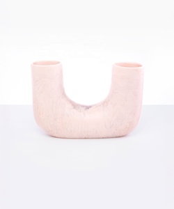 Vase à fleurs en résine de qualité supérieure, design moderne, artisanat, écologique, imperméable, pour la décoration de la maison, la table de mariage, l'affichage sur étagère - Product Image 4