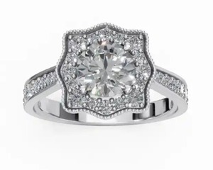 เครื่องประดับเพชร 1.039 กะรัต 31 เม็ด ทองคำแท้ 9k 14k 18k สีเหลือง สีโรสโกลด์ สีขาว ประดับอัญมณีแท้ เครื่องประดับชั้นดี ของขวัญสุดหรูสำหรับเธอ - Product Image 6