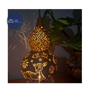 Artisanat de gourde écologique de haute qualité – Ustensile unique en calebasse naturelle pour la décoration intérieure rustique - Product Image 1