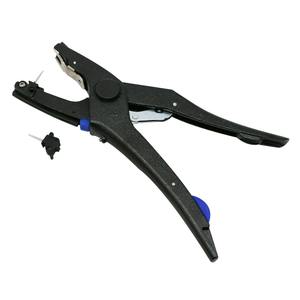 Aplicador de Etiquetas para Ganado, Ovejas y Cerdos, Pinza Metálica Tipo H con Rebote Automático, Herramienta Veterinaria para Ganadería - Product Image 3