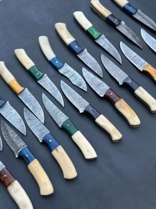 Wholesale Custom Handmade Damascus Steel Hunting & Skinning <b>Knives</b> | OEM/ODM Fixed Blade Manufacturer | Camel <b>Bone</b> <b>Handle</b> <b>Knife</b>. - Product Image 4