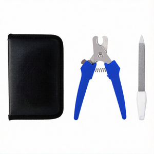 Kit de 3 Piezas para Cortar Uñas de Gato con Estuche de Transporte, Set de Tijeras para Recortar Uñas de Mascotas, Cuidado de Patas Felinas, Herramientas Veterinarias de Aseo - Product Image 1