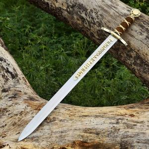 Espada Merlin del Destino, Réplica de Espada de Fantasía para Exhibición, Accesorio de Cosplay, Espada Decorativa Personalizada, Espada de Figura de Acción para Regalo - Product Image 1