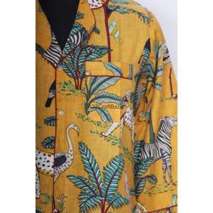 Vestido Midi con Estampado Floral Transpirable y Ecológico para Mujer, Mangas Coreanas, Estampado Digital, Cuello en V, Informal, para Fiestas de Verano - Product Image 4