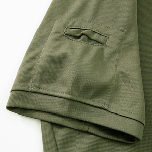 T-shirt d'été tactique de chasse, teint en pièce, écologique, respirant, décontracté, à manches courtes, avec logo personnalisé, pour activités de plein air, gym et sport - Product Image 5