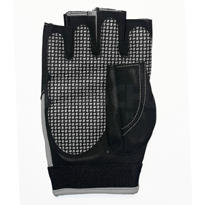 Guantes de Entrenamiento Transpirables con Agarre Ergonómico y Cierre de Hebilla, Diseño de Medio Dedo para Levantamiento de Pesas en Gimnasio, Unisex - Product Image 4