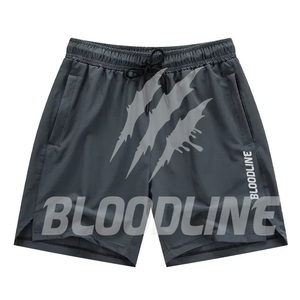 Bermuda en PU camouflage pour homme BLOODLINE, taille mi-haute, taille élastique, style décontracté avec poches - Product Image 4