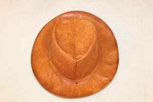Sombrero Vaquero de Cuero Genuino Vintage de Primera Calidad, Hecho a Mano, de Ala Ancha, para Moda y Uso al Aire Libre - Product Image 2