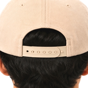 Casquette de baseball unisexe en coton lavé, design ajusté à 6 panneaux, couleur unie, style décontracté, pour le printemps et l'été, visière incurvée, réglable - Product Image 5