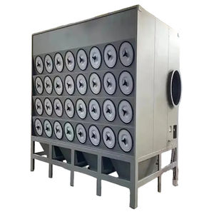 Système de cartouches filtrantes à pression négative entièrement fermé pour la récupération de poudre, destiné à la production de poudre de métaux précieux - Product Image 1