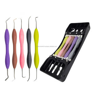 Kit de Instrumentos Dentales Reutilizables de Acero Inoxidable Premium Medivolve de 5 Piezas con Bandeja de Almacenamiento - Product Image 6