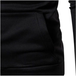 เสื้อฮู้ดผู้ชายลดราคาพิเศษ ผู้ผลิตเสื้อผ้าตามสั่ง เสื้อผ้าลำลองแนวสตรีท เสื้อฮู้ดซิปผ้าฟลีซ - Product Image 4