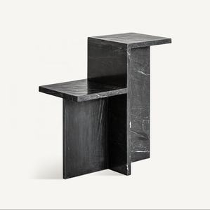 Mesa auxiliar y mesa de esquina de mármol natural - Product Image 3