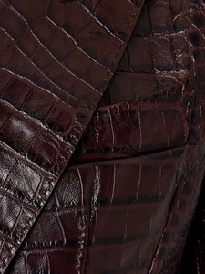 Premium Casual Embroidered <b>Leather</b> <b>Jacket</b> Men Designer Genuine Cowhide OEM ODM Manufacturer Sample Service Available - Product Image 4