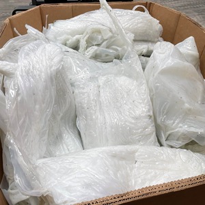 Déchets de film en polyéthylène basse densité (LDPE), déchets plastiques pour le recyclage, matériau de film recyclable en vrac - Product Image 2