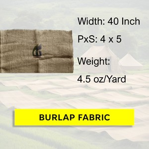 40 Inch Burlap Fabric Cuts 4.5 oz 75 yards per Cuts Hessian Jute Cloth Manufacturer Wholesale Goodman Global Bangladesh - Product Image 2