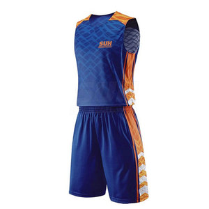 Vêtements de sport d'extérieur, matière 100% polyester, respirant, haute qualité, léger, uniforme de basket-ball unisexe pour adultes, meilleur design - Product Image 1