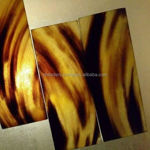 Platos en blanco naturales de cuerno de vaca y búfalo para la fabricación de manijas y gafas de cubiertos - Product Image 1