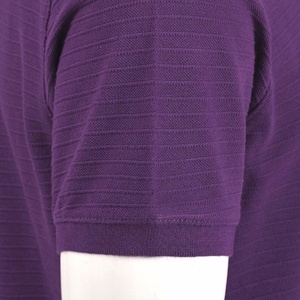 Polo brodé personnalisé en gros, respirant, séchage rapide, écologique, avec fermeture éclair quart de tour pour hommes - Product Image 4