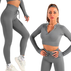 Conjuntos Deportivos Personalizados para Mujer, Ropa Deportiva sin Costuras, Conjuntos de Ropa para Chicas, Conjuntos de Gimnasio y Fitness, Conjuntos de Yoga para Mujer - Product Image 5
