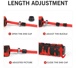 Cuerda de Saltar Ajustable con Rodamientos, Mango de Aleación de Aluminio, Equipo de Entrenamiento Físico para el Hogar, 2.5M, Unisex, Servicio OEM - Product Image 4