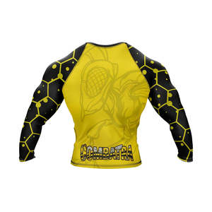 Best Quality Wholesale Customized <b>Long</b> <b>Sleeve</b> Rush Guard Stretch Fitness Quick Dry Swim Wear Rash Guard For Online sale - Product Image 3