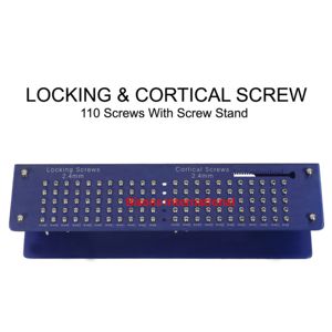 BISONS - Sistema de Placa y Tornillos de Bloqueo para Radio Distal Ortopédico Manual de Acero Inoxidable, 2.4mm, Certificado CE ISO13485 - Product Image 3