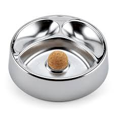 Cendrier en métal multi-usages avec fentes pour cigarettes - Product Image 1