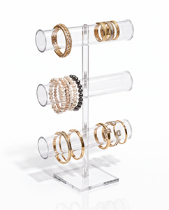 Modern Acrylic Ring Display Holder <b>Stand</b> Transparent for Stylish Functional Organizer Accessories Retail for - Product Image 1