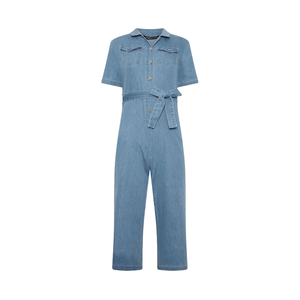 Mono vaquero de moda para mujer, corte holgado, fabricante mayorista OEM ODM - Product Image 3