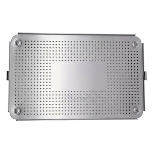 Juego de Casetes de Esterilización para Instrumentos Dentales de Acero Inoxidable con Código de Color y Rieles de Retención de Silicona - Product Image 6