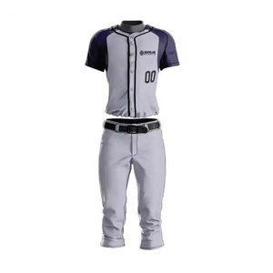 Nueva Llegada, Ropa Deportiva Transpirable y Personalizable, Uniforme de Béisbol en Tela 100% Poliéster, Mejor Precio, Venta al Por Mayor - Product Image 1