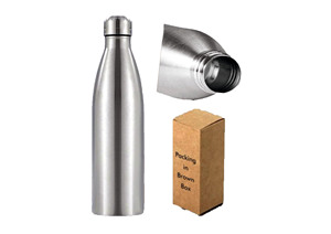 Bouteille d'eau personnalisée tendance en acier inoxydable avec impression pour usage promotionnel au bureau - Cadeau de Thanksgiving et de la Fête des Mères - Product Image 4