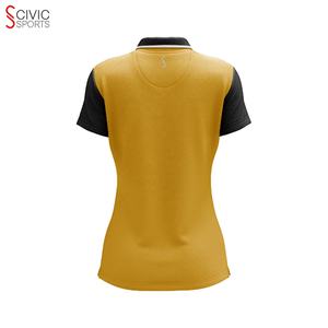 2025 New Tech Professional Women's Short Sleeve Golf for <b>Polo</b> <b>Shirts</b> Breathable Polyester Printed Pattern Knitted Weaving Method - Product Image 2