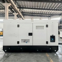 Groupe électrogène diesel portable refroidi par eau haute capacité Poweronly 10kw 20kw 30kw 40kw 50kw, petit groupe électrogène avec ATS pour usage domestique