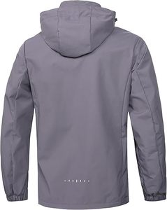 Chaqueta Cortavientos de Invierno para Hombre, Diseño de Marca, con Capucha y Cuello Alto, Estilo Vintage, Impermeable y Resistente al Viento, Venta al Por Mayor - Product Image 4