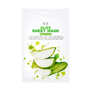 Masque en gelée pour le visage, nourrissant et régulateur de sébum, parfum concombre, panthénol, ginseng - Product Image 1