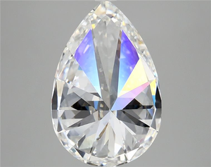 Diamante Cultivado en Laboratorio con Corte Pera, Piedra Suelta, Claridad VVS2, Color E, Certificado IGI, Perforado con Láser para Joyería - Product Image 2
