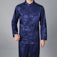 Uniforme de Kung Fu pour hommes, chemise et pantalon, tenue traditionnelle chinoise Tang Hanfu, arts martiaux, Wing Chun, Tai Chi, vêtements d'entraînement