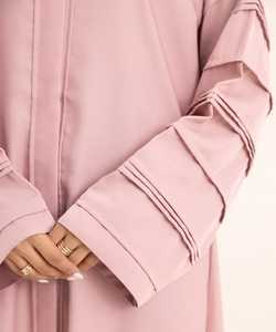 New Luxury Handmade <b>Abaya</b> Lace Muslim <b>Women</b> <b>Abaya</b> Modest Dresses with Matching Hjiab - Product Image 4
