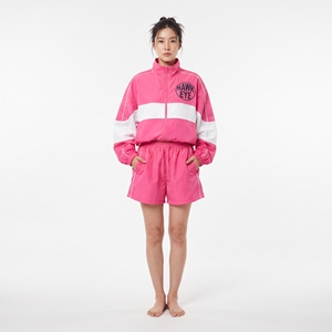 Veste de sport surdimensionnée zippée avec col montant et passepoil personnalisé pour femme - Product Image 5