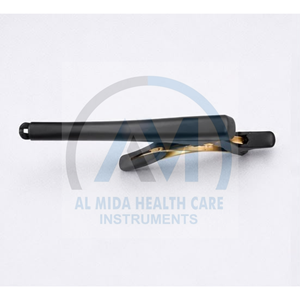 Pinza Kerrison de mordida ascendente, 13.0cm, 18.0cm, Ancho de mandíbula 1.0mm, 2.0mm, 3.0mm, Recubierta de titanio negro, Instrumento ortopédico para cirugía de columna vertebral - Product Image 2