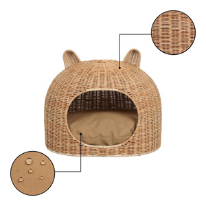 Muebles para Mascotas Hechos a Mano, Cómodos y Elegantes para la Decoración del Hogar Moderno, Cama de Ratán de Lujo para Gatos por Artex Thien Thanh - Product Image 4