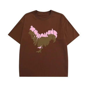 Camiseta Extra Grande de Alta Calidad 100% Algodón con Logotipo Personalizado, Camiseta con Estampado Puff 3D - Product Image 1