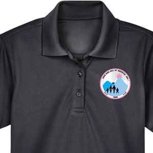 เสื้อโปโลพรีเมียม Jack and Jill สำหรับผู้หญิง ปักลายตามสั่ง แขนสั้น คอปก เสื้อยืดลำลองทันสมัย - Product Image 3
