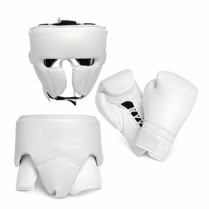Guantes de Boxeo de Cuero de Alta Calidad para Entrenamiento y Sparring, Protección Duradera, Diseño Unisex Personalizable - Product Image 3