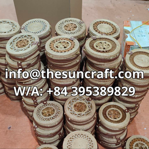 Sacs en rotin du Vietnam, sacs en rotin tissés à la main, vente en gros, usine du Vietnam, prix bas, OEM ODM acceptés - Product Image 5