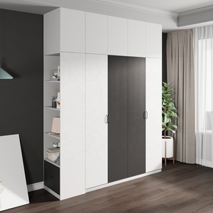 Tocador de diseño moderno de Material de madera HDF, armario, cama de Hotel, muebles de dormitorio, juegos para hoteles y albergues - Product Image 4